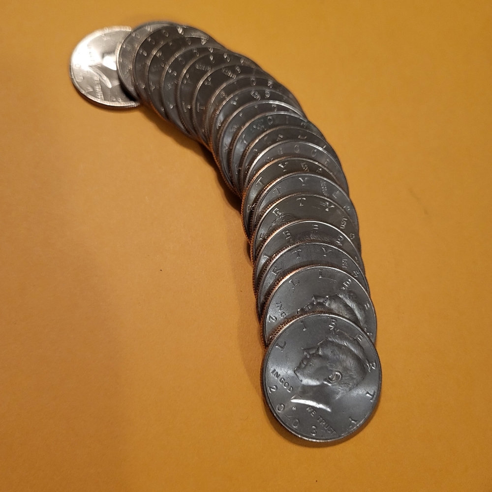 1 Full Roll NIFC Kennedy Half Dollars